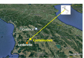 Location of Castelnuovo